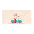 Retro Surfer Beach Towel