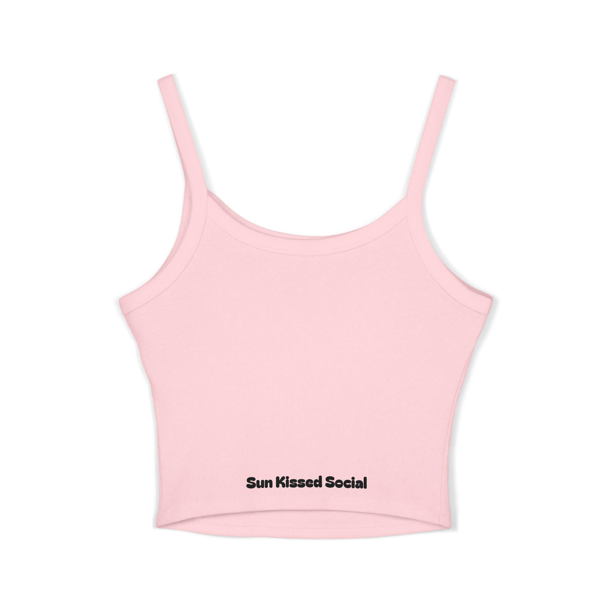 Driftwood Club palm tree graphic Tank Top