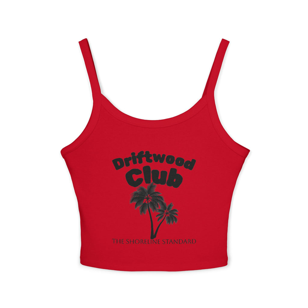 Driftwood Club palm tree graphic Tank Top