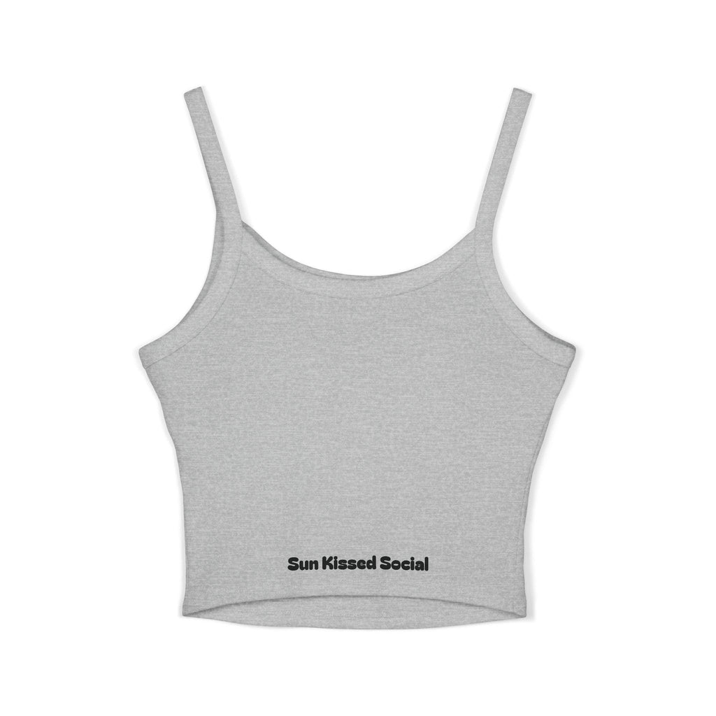Driftwood Club palm tree graphic Tank Top