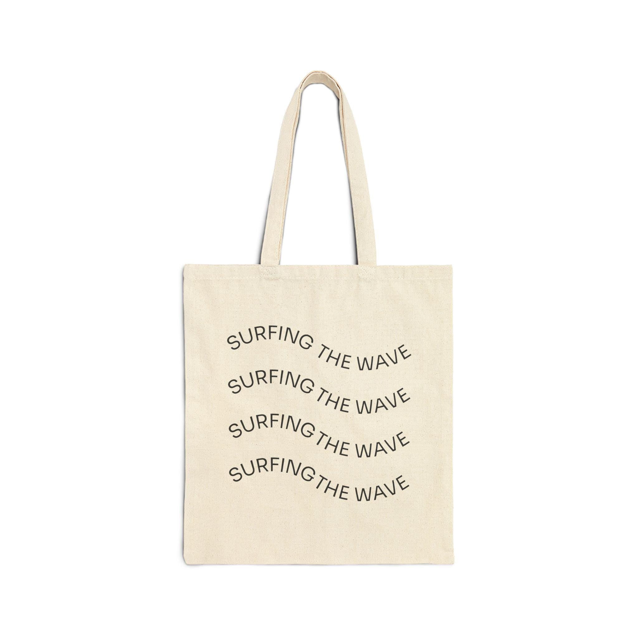 Surfing The Wave tote bag