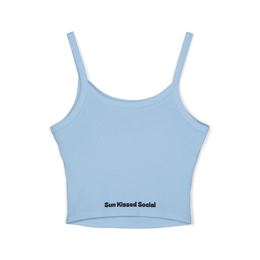 Driftwood Club palm tree graphic Tank Top
