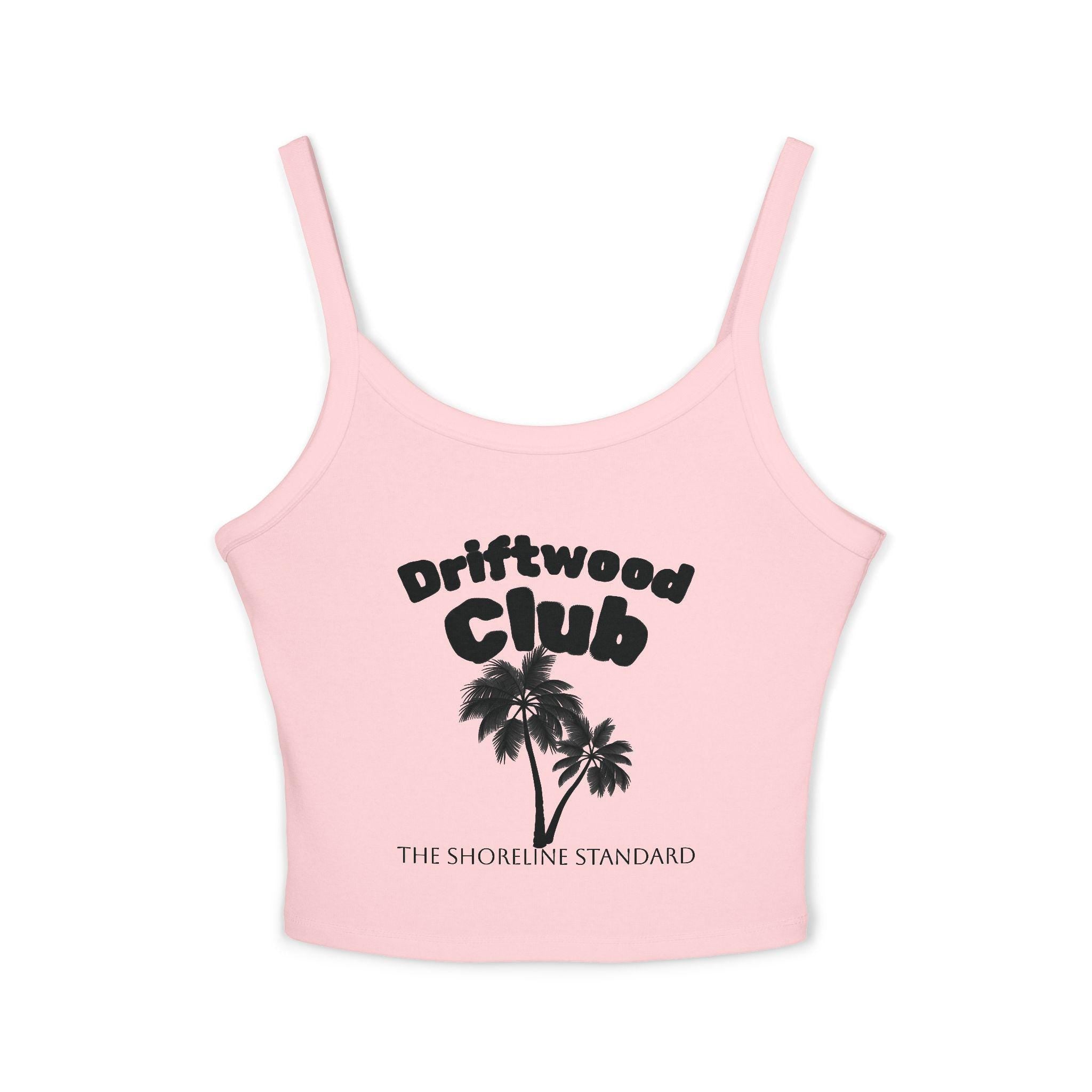 Driftwood Club palm tree graphic Tank Top